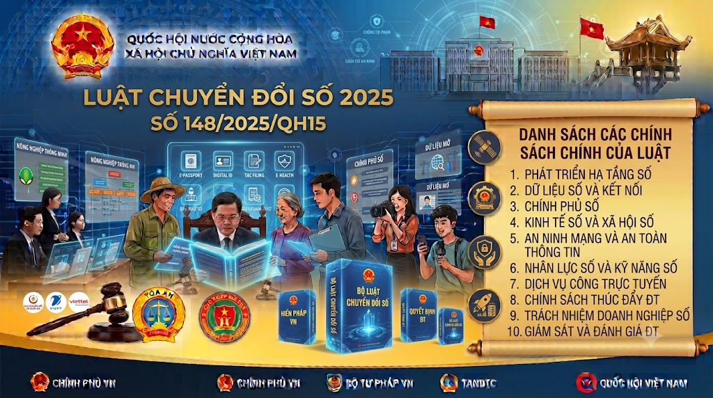 Luật Chuyển đổi số 2025, số 148/2025/QH15